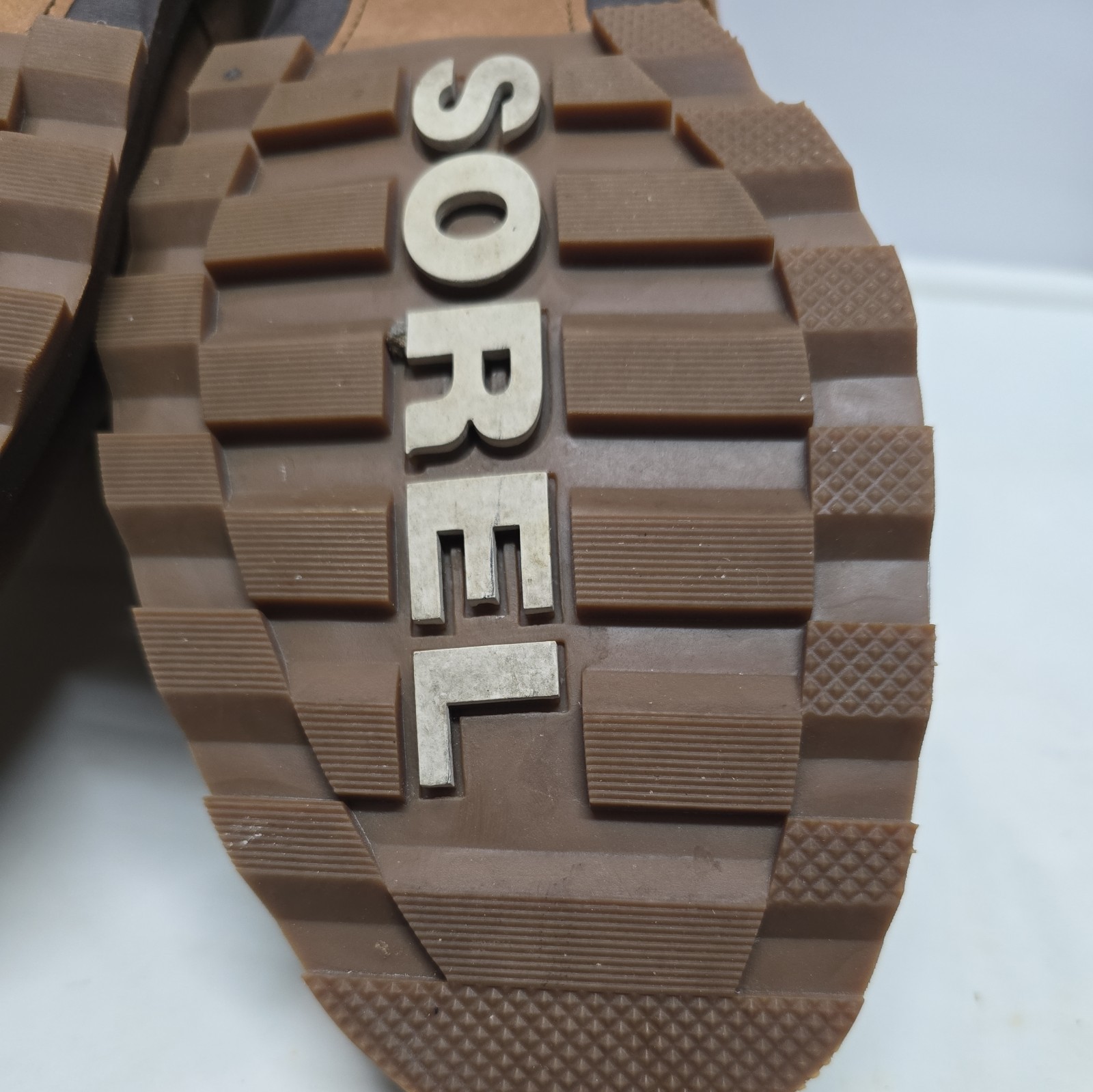 Sorel Mens Madson II Boot Size 12 Brown Waterproof Lace Up Chukka Lug Sole