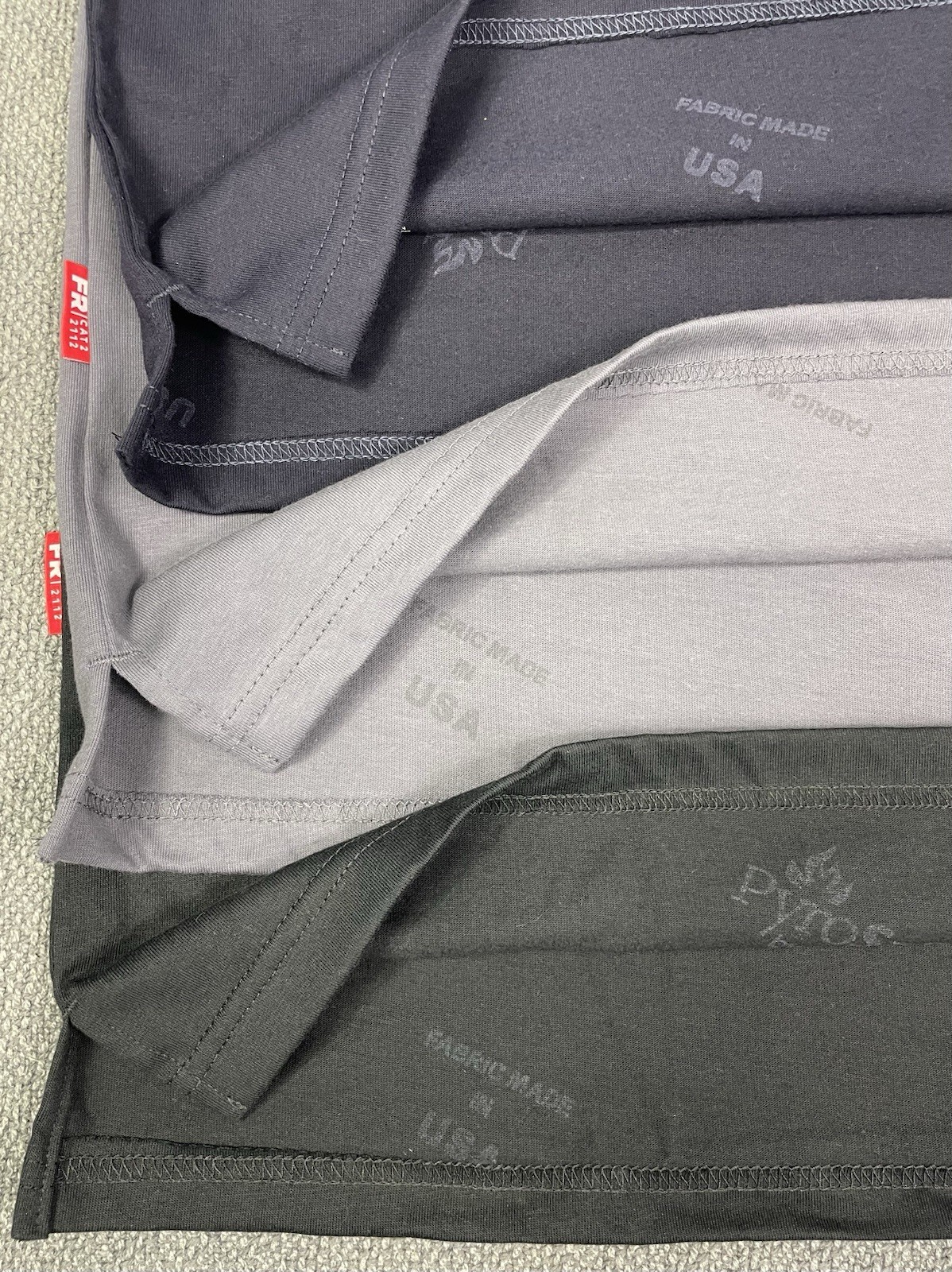 Timberland Big & Tall Lot of 3 Men’s 4XL Flame-Resistant Long-Sleeve Henley NWT