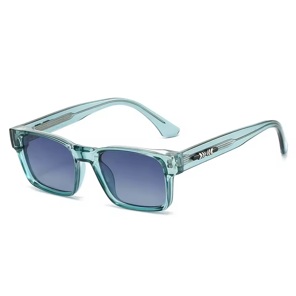 Polarized Square Sunglasses Men UV400 Unisex Metal Core Frame Outdoor Driving Fi