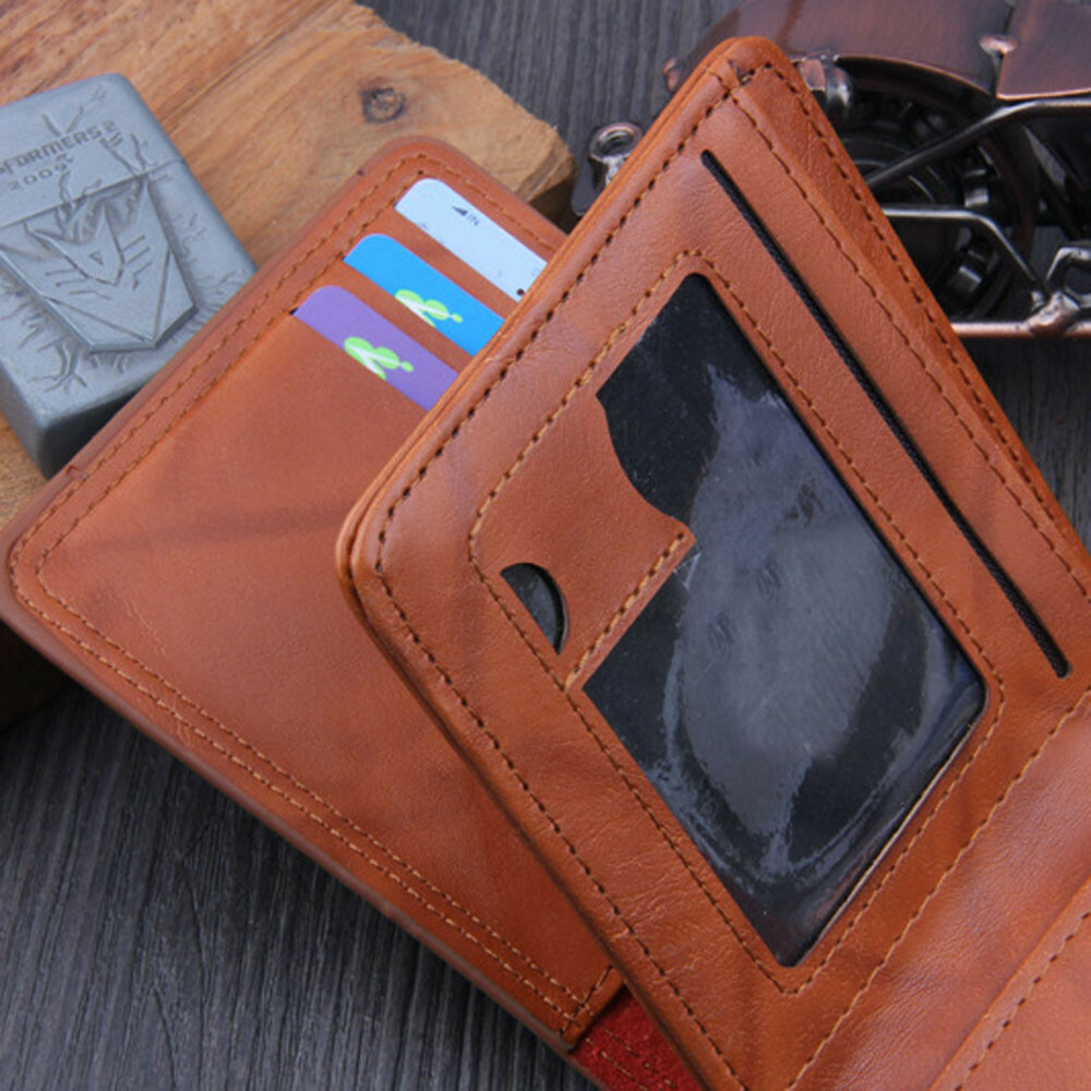 Mens Novelty US 100 Dollar Wallet Leather Bill Money Billfold Card Holder Purse