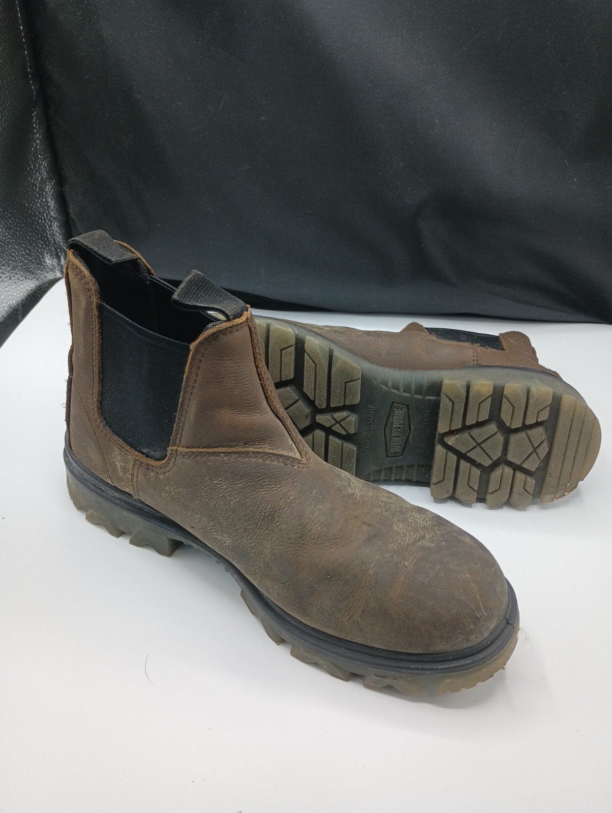 Wolverine – Men’s Romeo I-90 Boots, Brown, Size 10.5 EW (Moderate Wear)