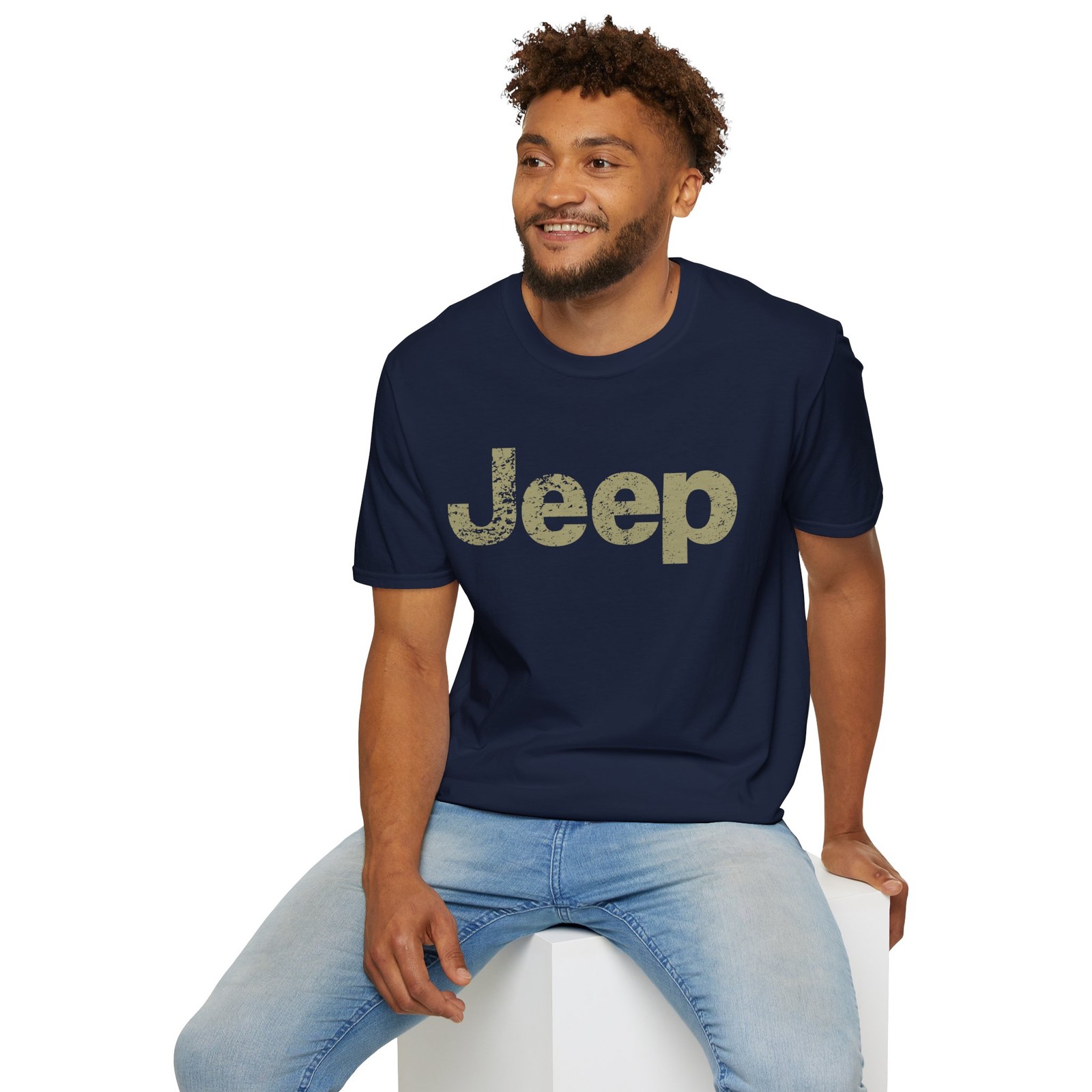 Distressed Jeep T-Shirt Vintage Off-Road Wrangler Grand Cherokee 4×4 Gladiator