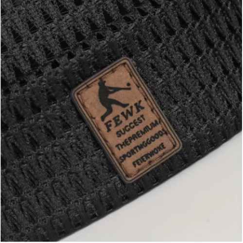 Men Breathable Mesh Skullcap Summer Brimless Hat Adjustable Docker Beanie