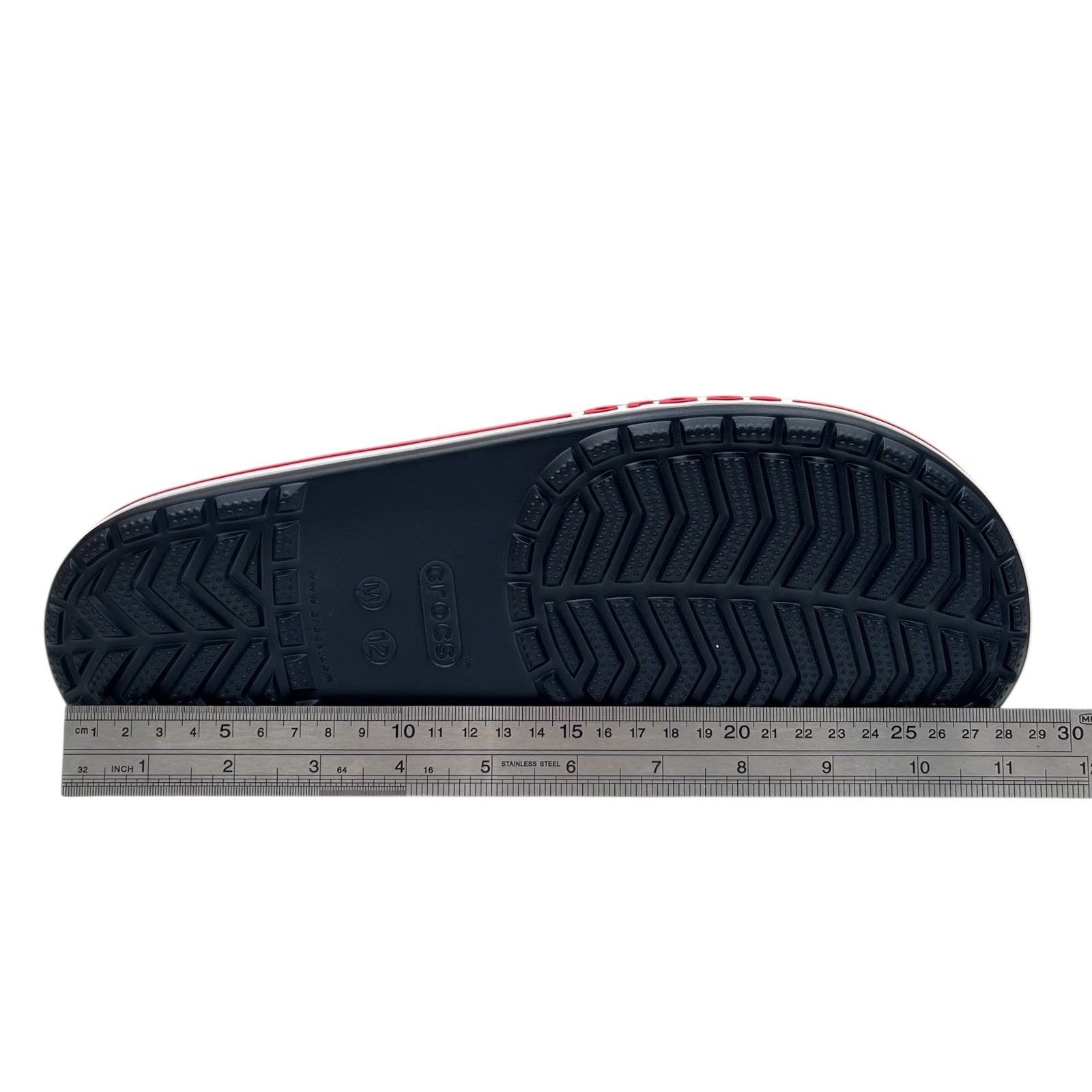 Crocs Bayaband Mens Slide Sandals Size 12 Navy Blue Water Friendly Lightweight