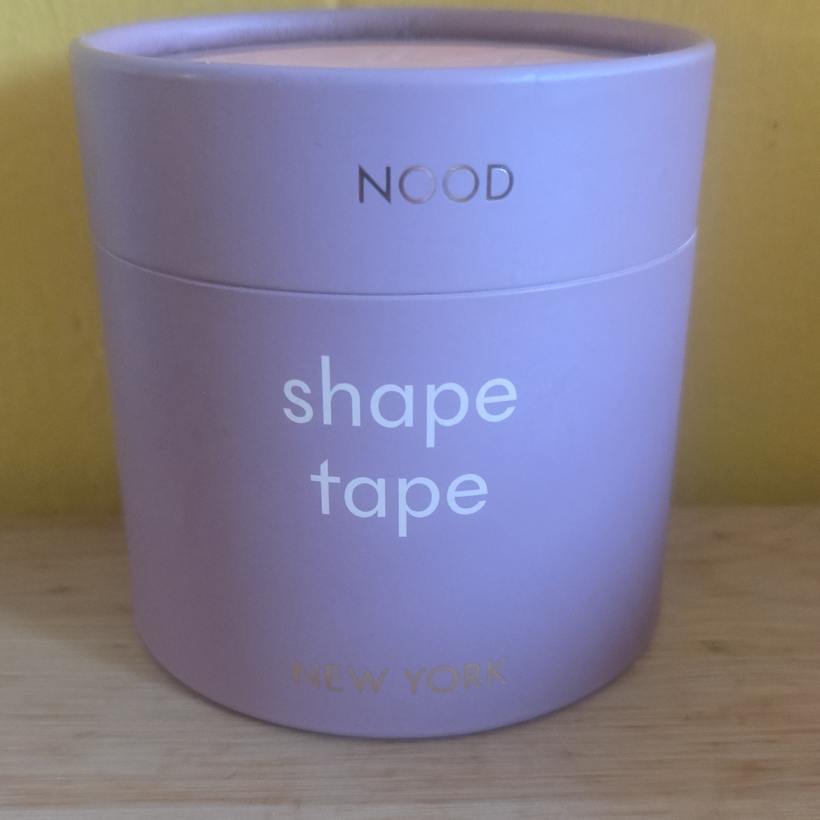 NOOD Shape Tape Adhesive Styling Tape Bra Accessory Beige Strapless One Size