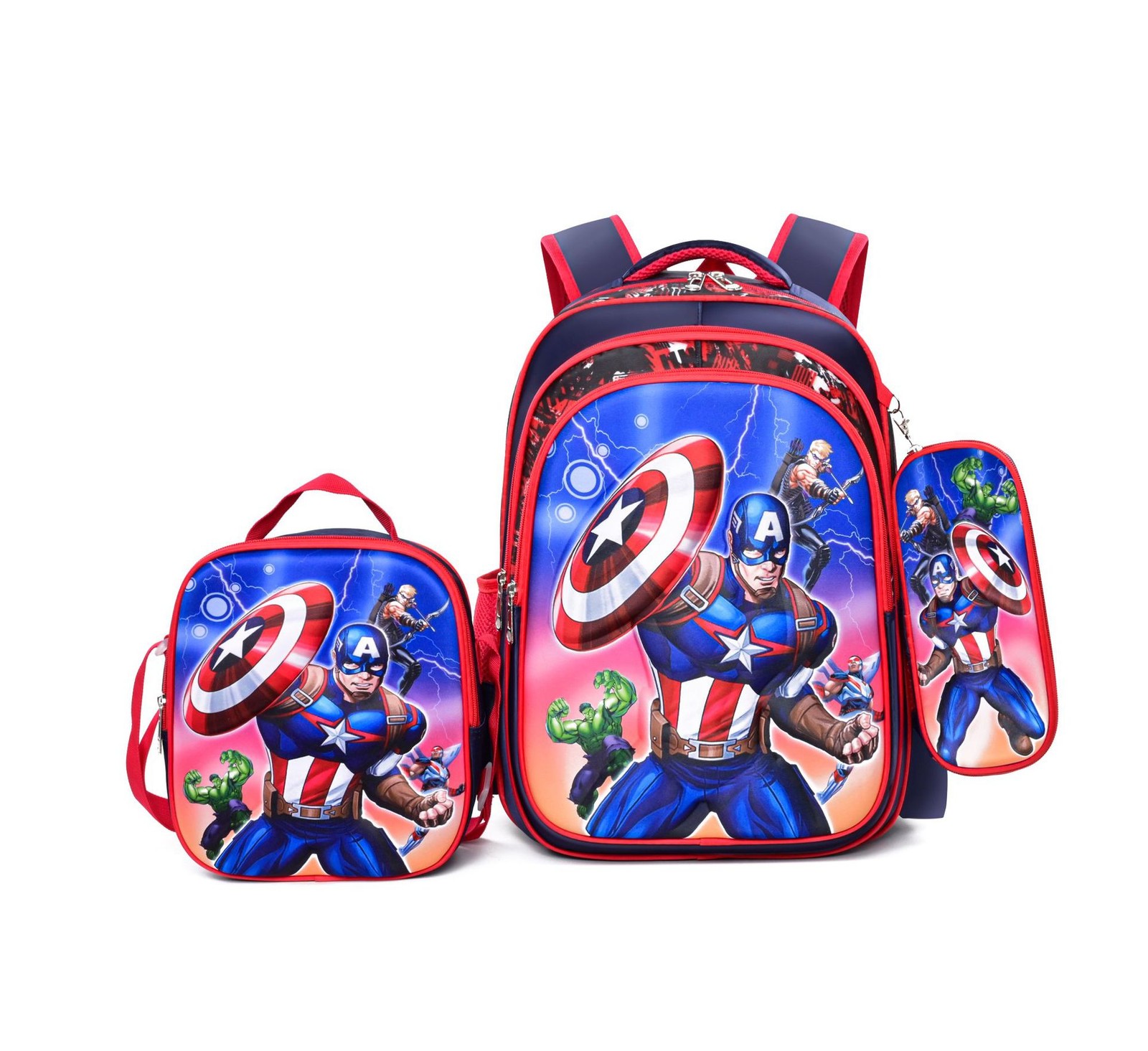 Cartoon Sofia- &KITTYThe First School Bag Backpack For Kids Girls/boys Lunch Bag