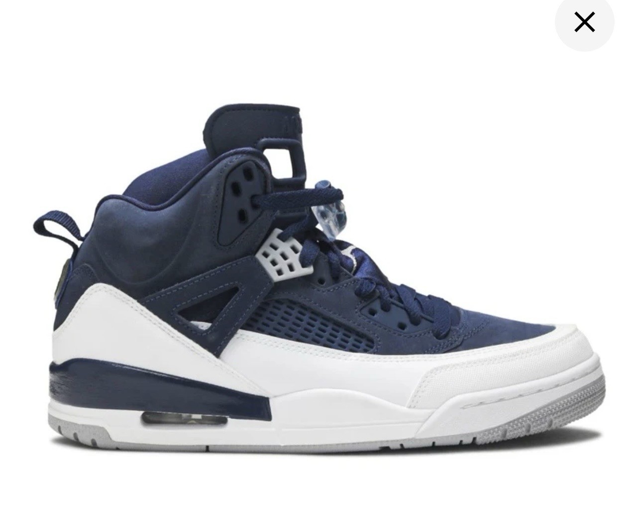 Jordan Air Jordan Spizike Midnight Navy/Metallic Silver 315371-406