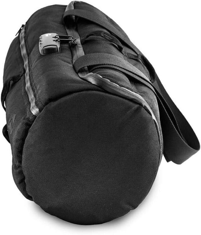 SKUNK Odor Smell Proof + Weatherproof Bag Carbon Lining-16″ DUFFLE TUBE – Black
