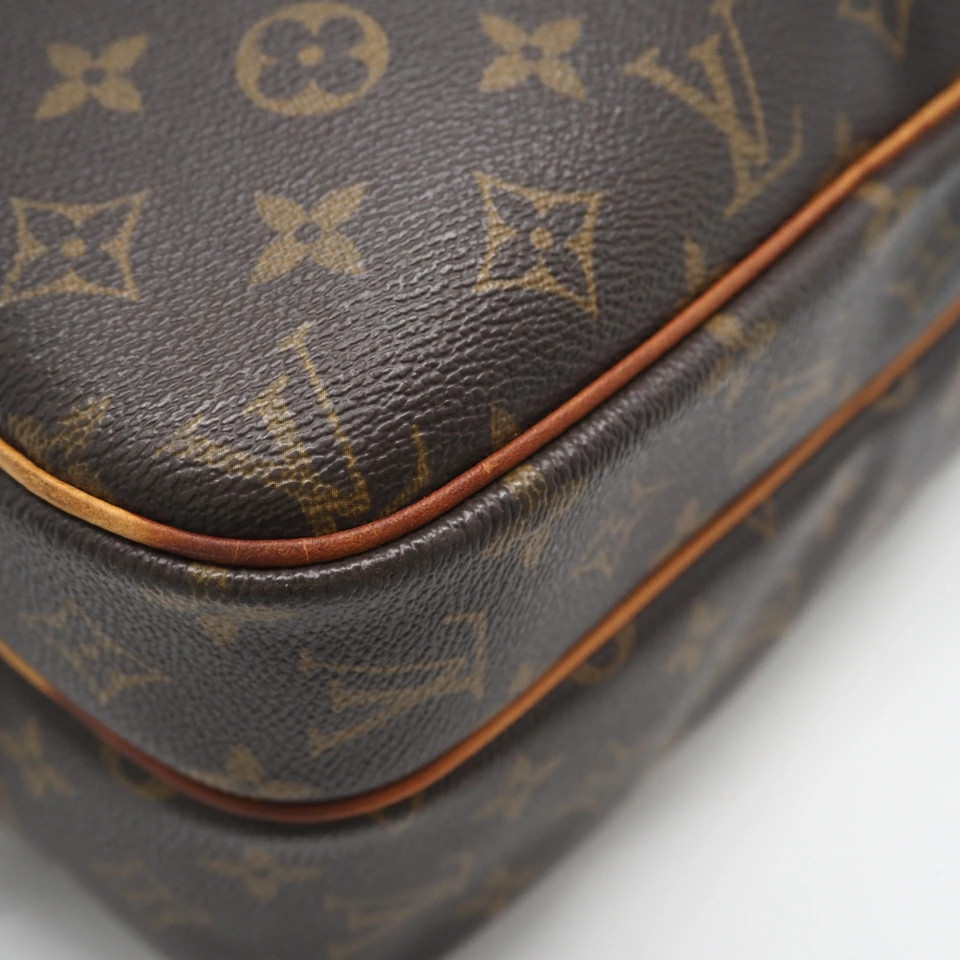 Returns accepted within 3 days LOUIS VUITTON Monogram Reporter PM M45254 Shoulde