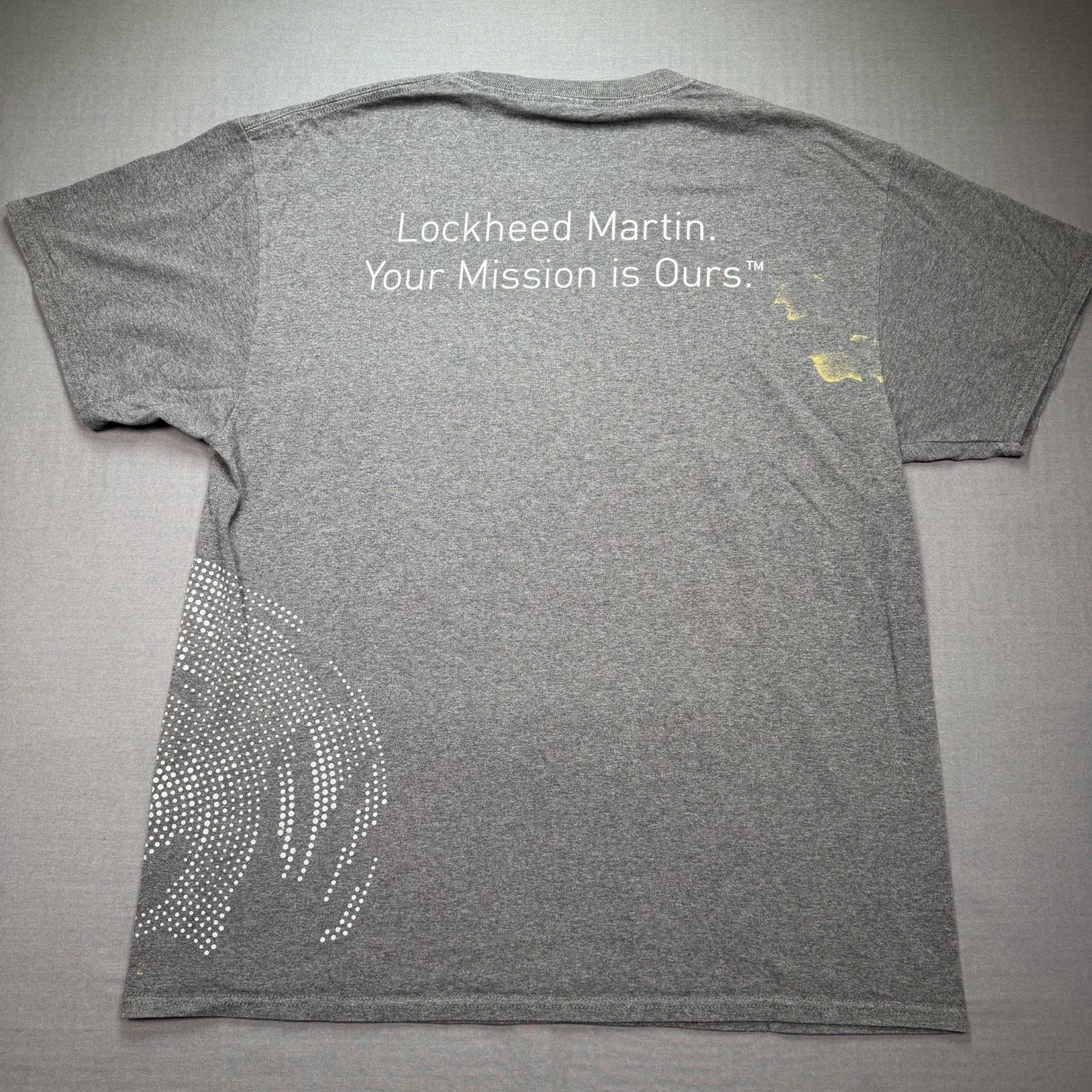 Lockheed Martin Shirt Mens Large Skunk World Aircraft UAV RADAR Tee