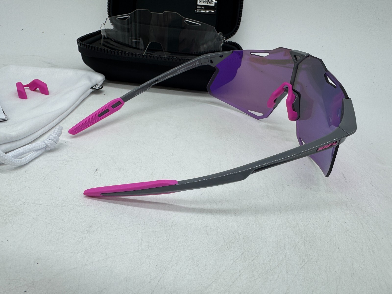 100% Hypercraft Sport Performance Frameless Sunglasses Scratch Resistant UV400