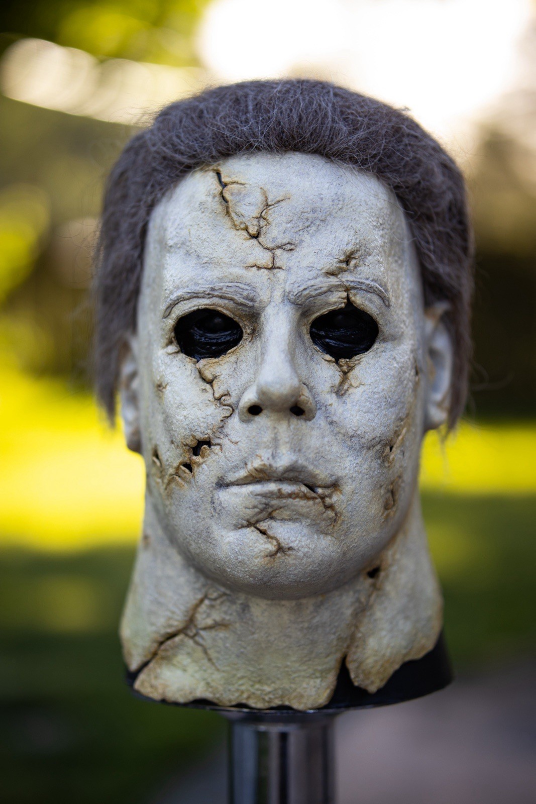 Dela Torre Gen 3 Buried Rob zombie Michael Myers mask with black inner shell