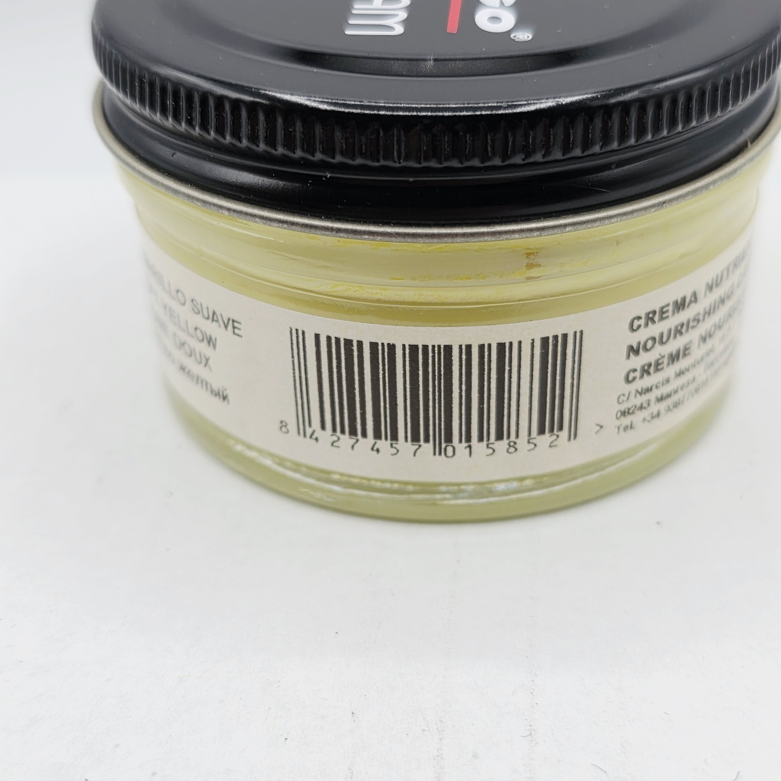 Tarrago Shoe Polish # 114 Soft Yellow Cream Leather Protector 1.76 oz. 50ml Boot