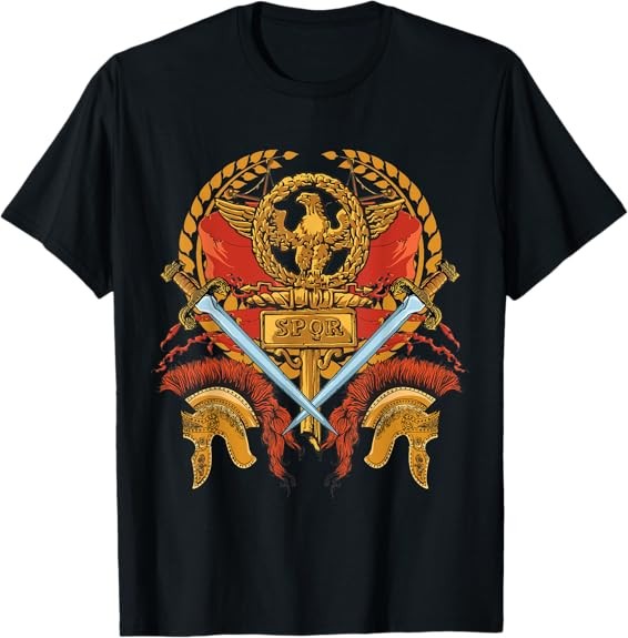 NEW LIMITED Roman Empire Republic Army SPQR Ancient Rome Design T-Shirt S-3XL