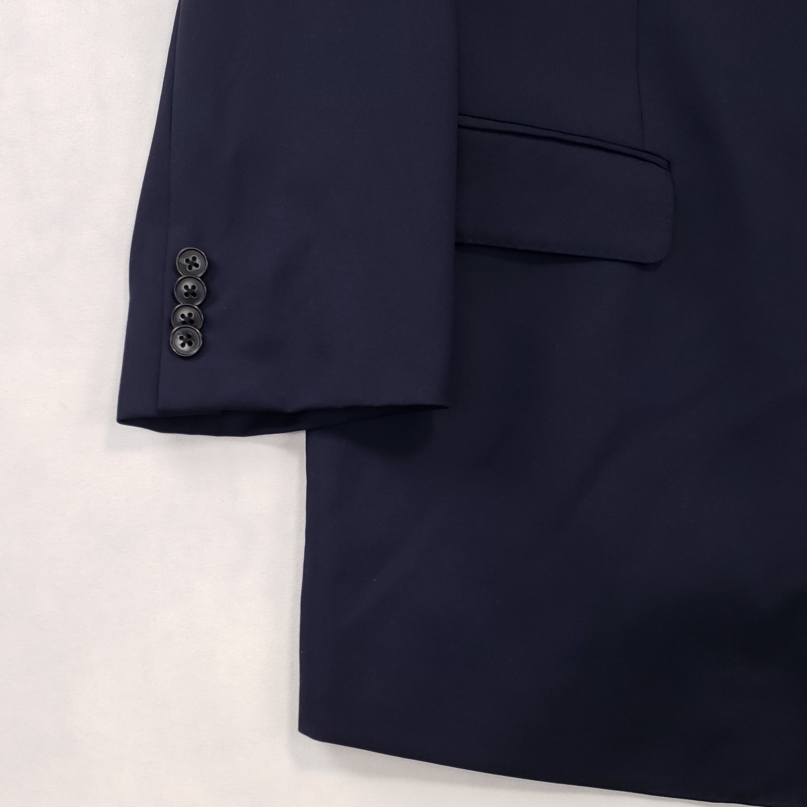 Jos A Bank Reserve Vitale Barberis Suit Jacket Mens 52R Navy Wool Two Button NEW