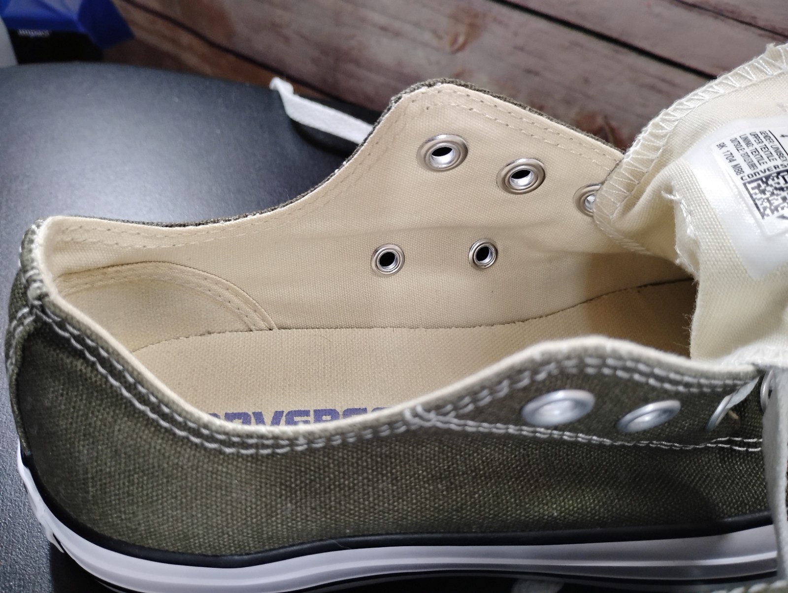 Converse All Star Chuck Taylor Low Top Olive Green 151184F Men 4 / Women 6 -…