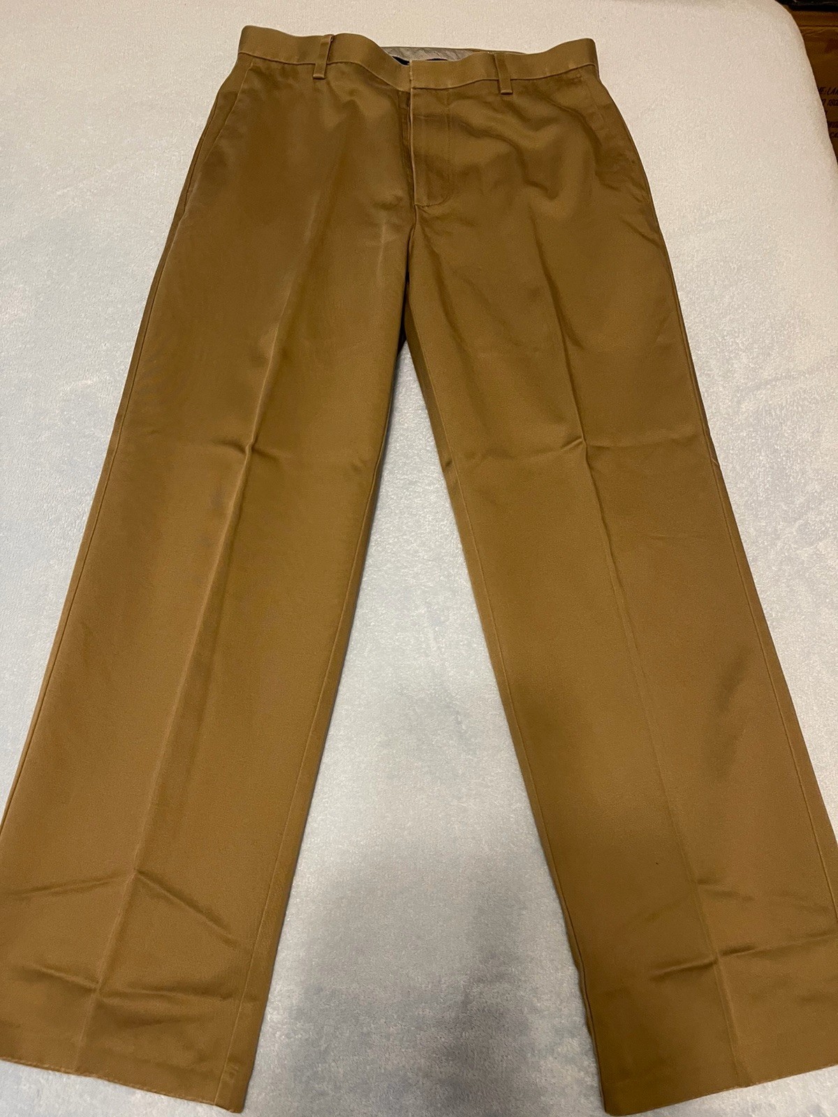 DOCKERS D3 CLASSIC FIT 32×30 TAUPE BROWN MENS STRAIGHT FRONT DRESS PANTS COTTON