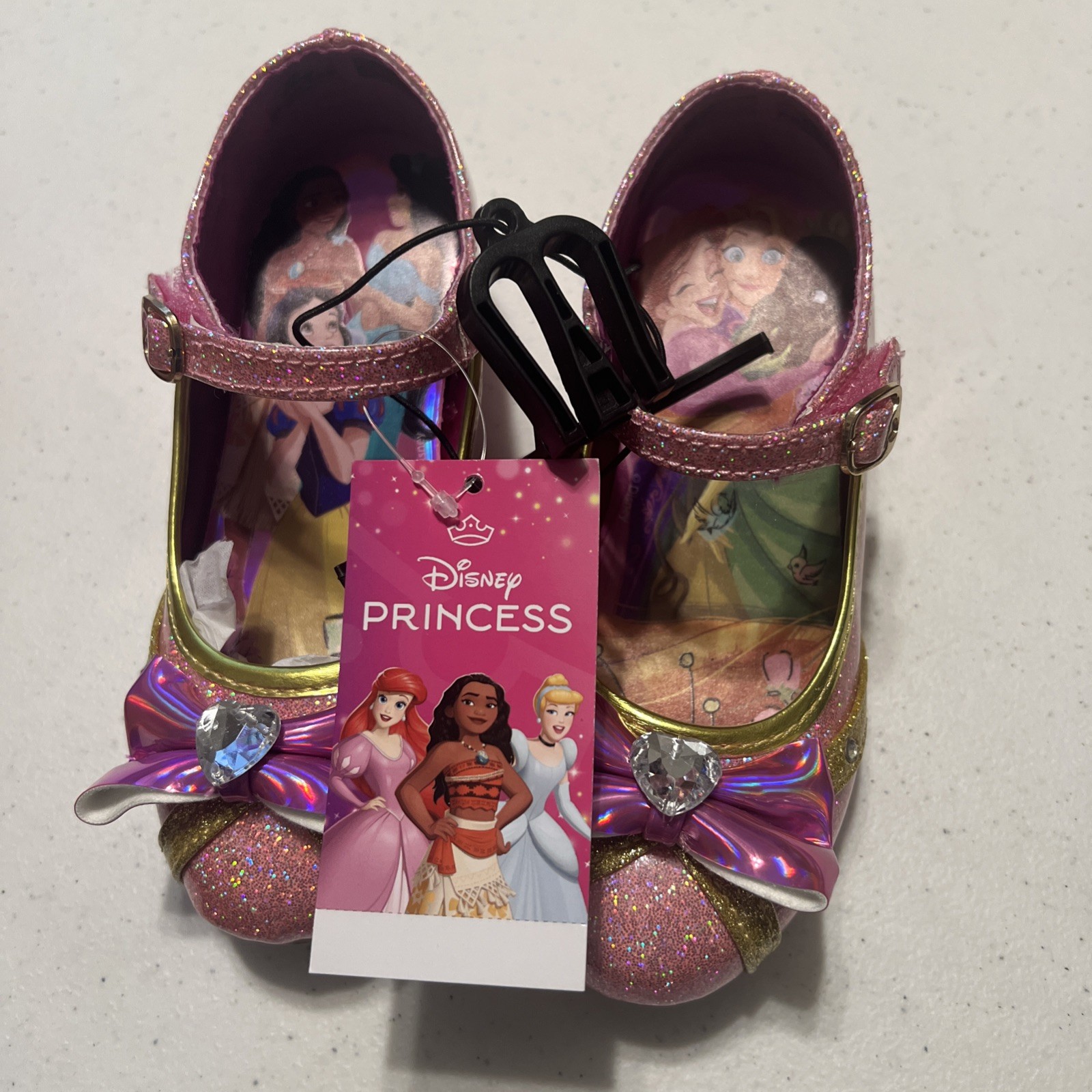 Disney Princess Shoes Sz 9 Toddler Princess Pink Mary Jane Pumps NWT