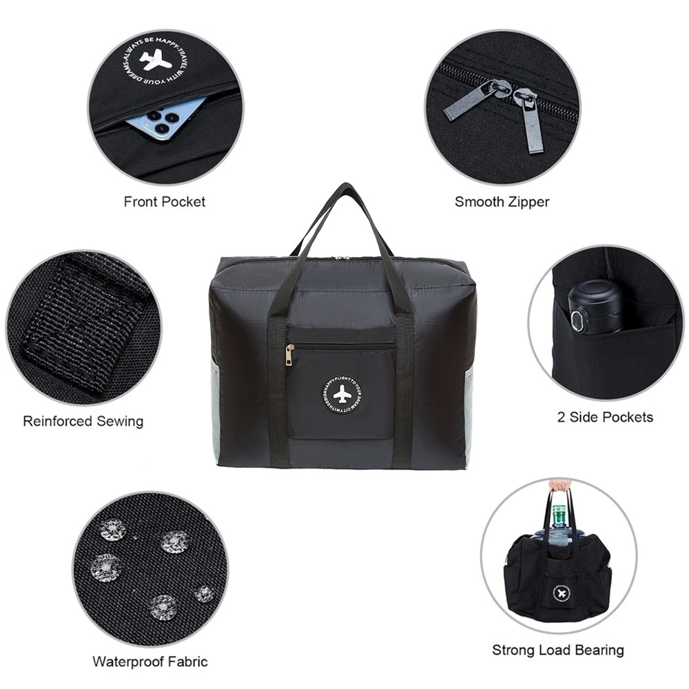 Duffle Gym Sports Travel Bag Foldable Luggage Carry-on Shoulder Bag Lightweight