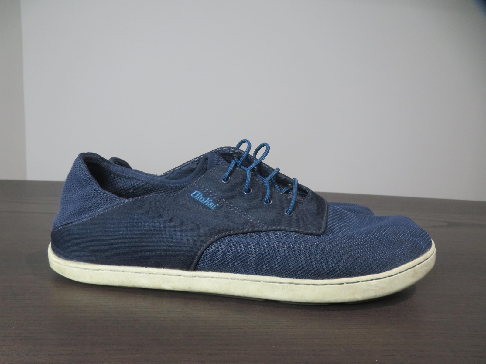 OluKai Nohea Moku Shoes Mens Size 9.5 Blue Mesh Boat Sneaker Casual 10283-TFTT