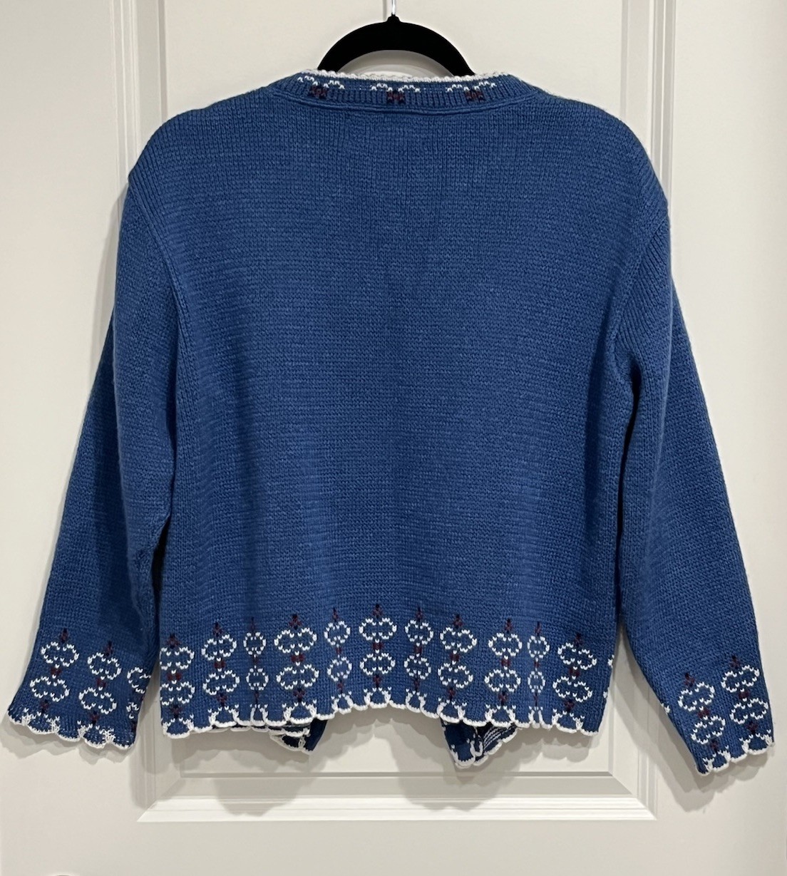 Jersild Acrylic Cardigan Sweater Women’s Sz Medium Nordic Coquette Fairy ZZ112