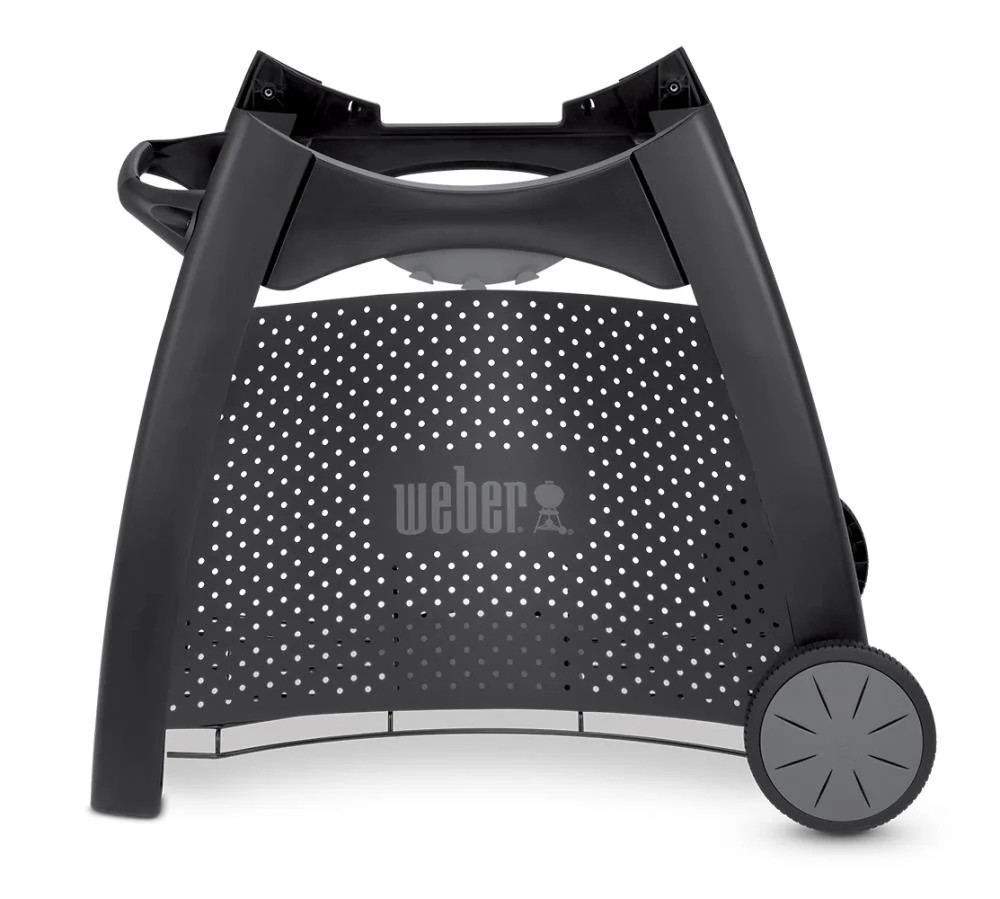 Weber Q2000 Series Black Thermoset plastic Grill cart|120083