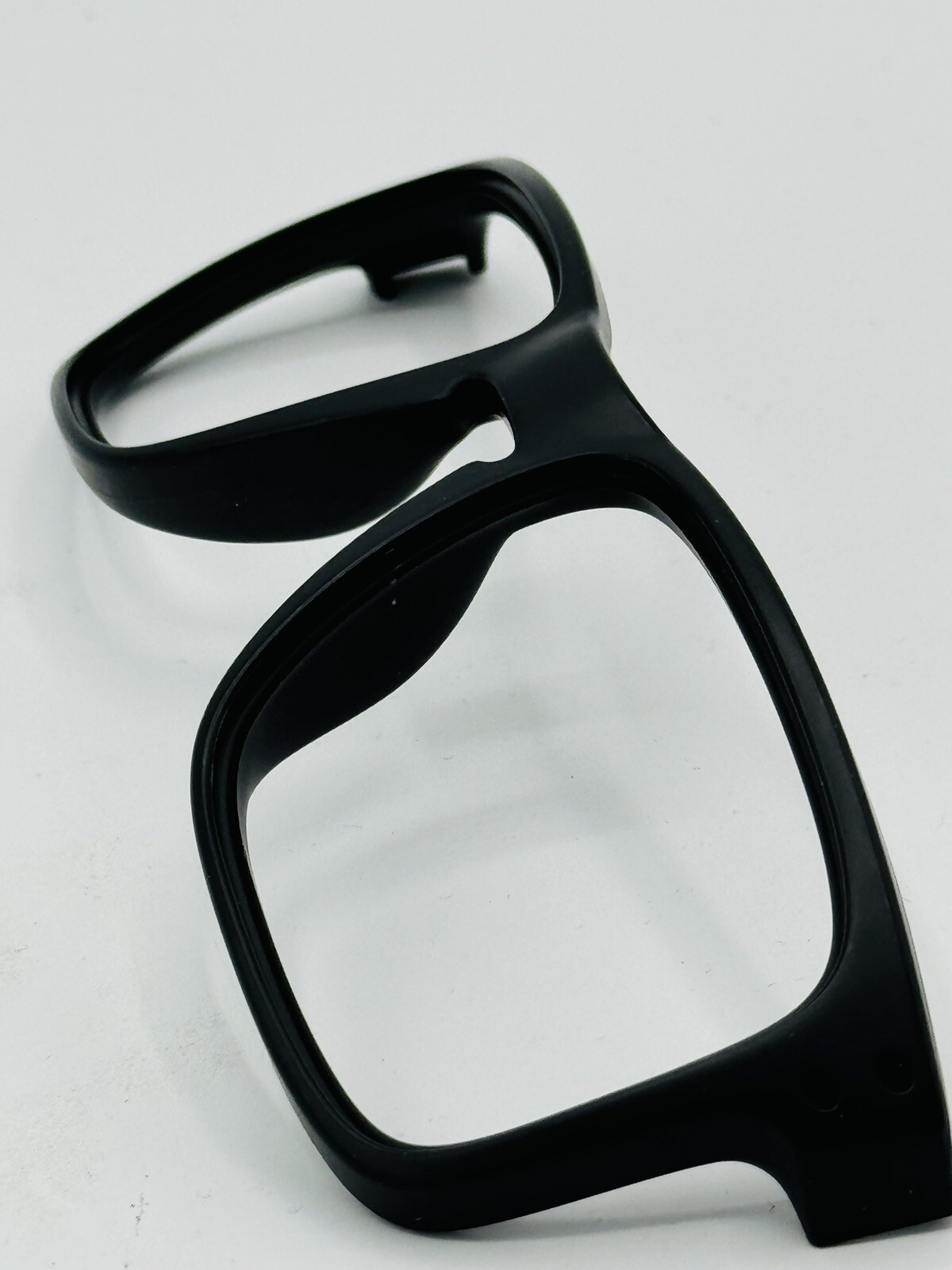 OAKLEY HOLBROOK SUNGLASSES REPLACEMENT FRONT FRAME MATTE BLACK NO ICON OR RIVETS