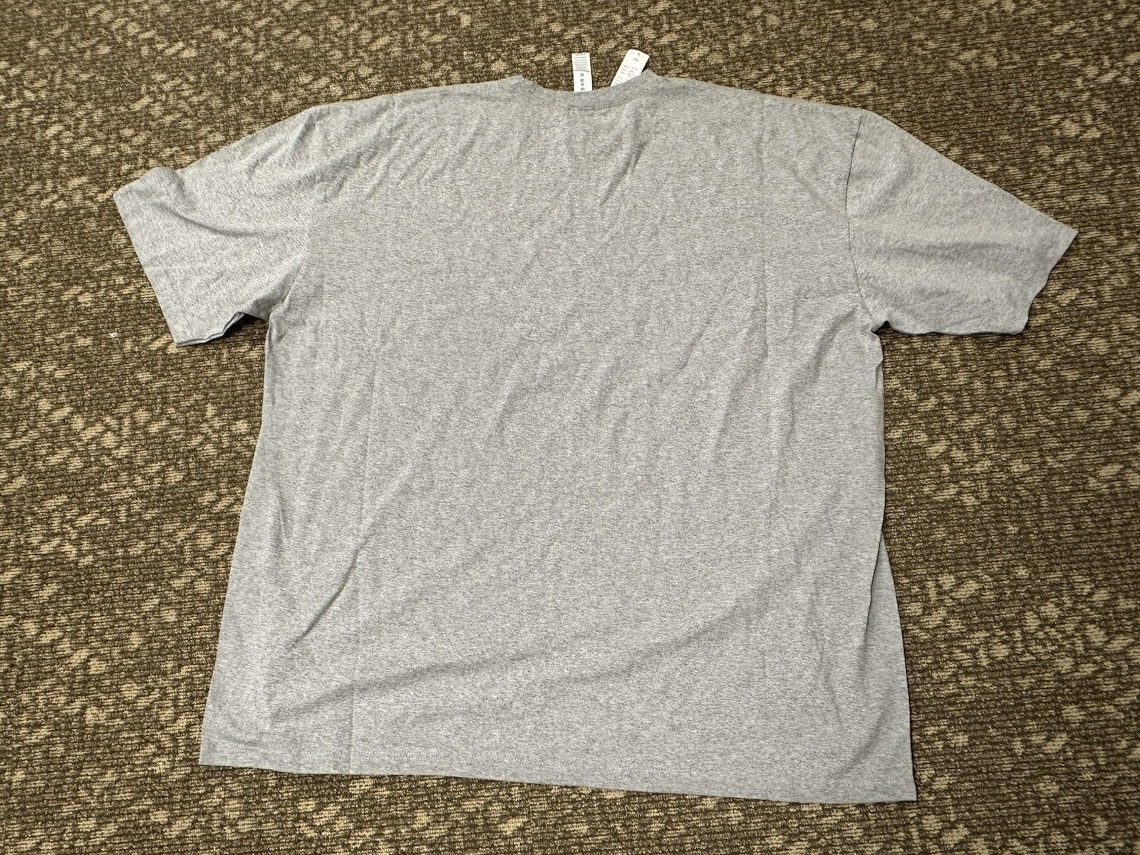 IBS HEAVYWEIGHT T SHIRT BIG MENS GRAY SHORT SLEEVE 7XL NEW TAGS NWT TEE 501
