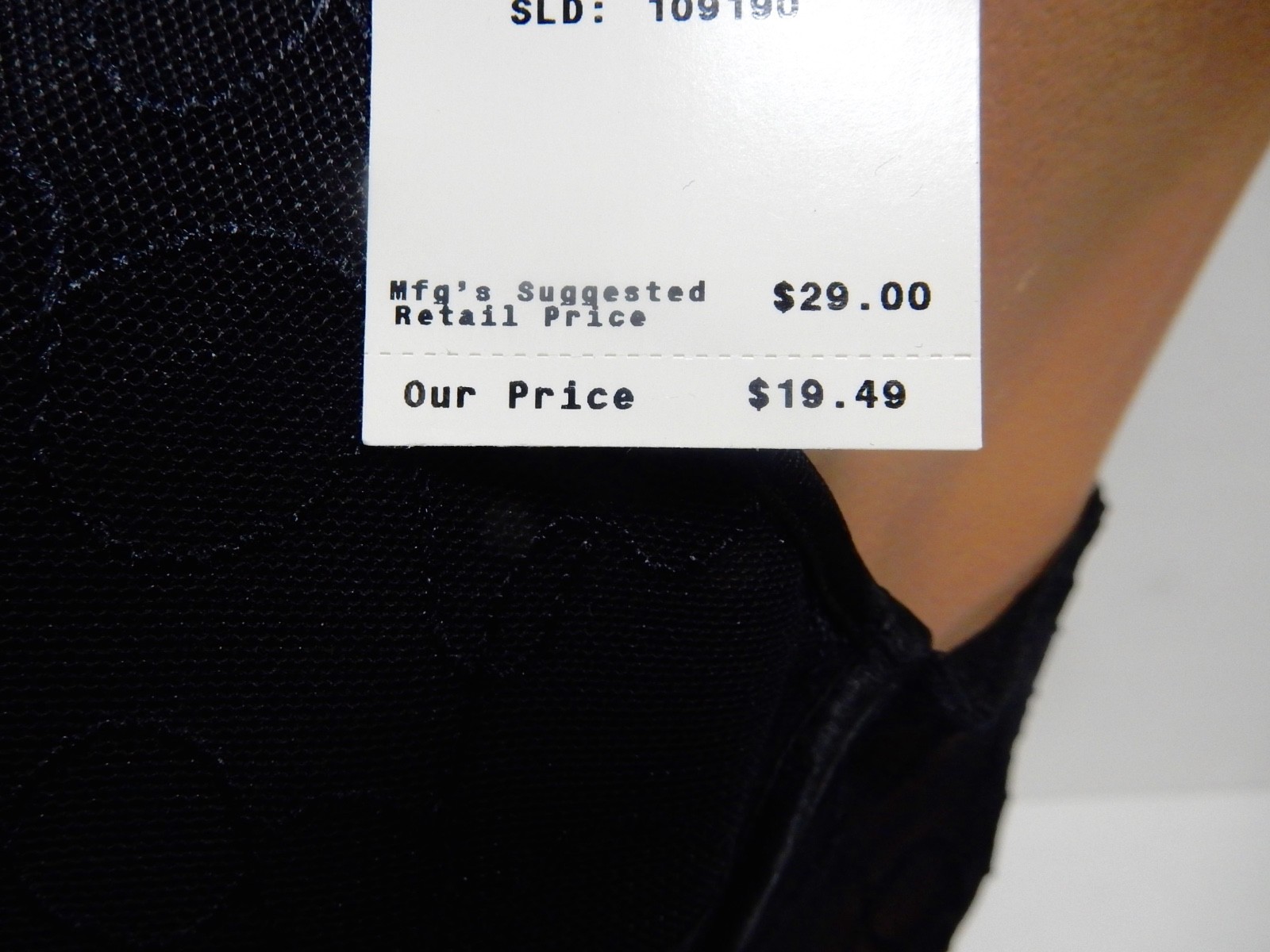 BALI LIGHT EFFECTS BRA BLACK 38B *BUYER GETS 1 BRA* NEW