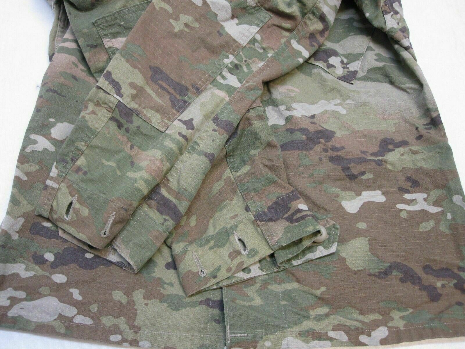 USED ARMY OCP SCORPION W2 MULTICAM TOP UNIFORM COAT NORMAL MATERIAL ACU JACKET1