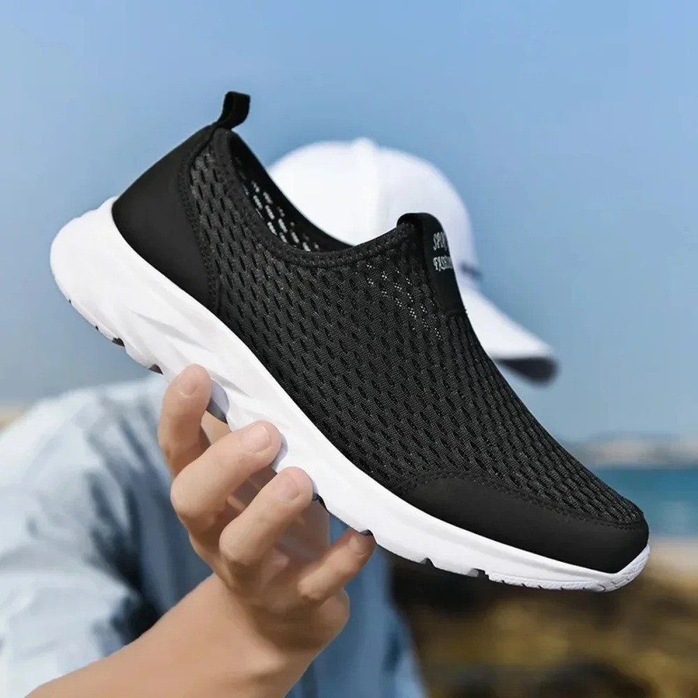 Men’s Casual Slip on Shoes Athletic Running Outdoor GYM Sneakers Tennis Walking.