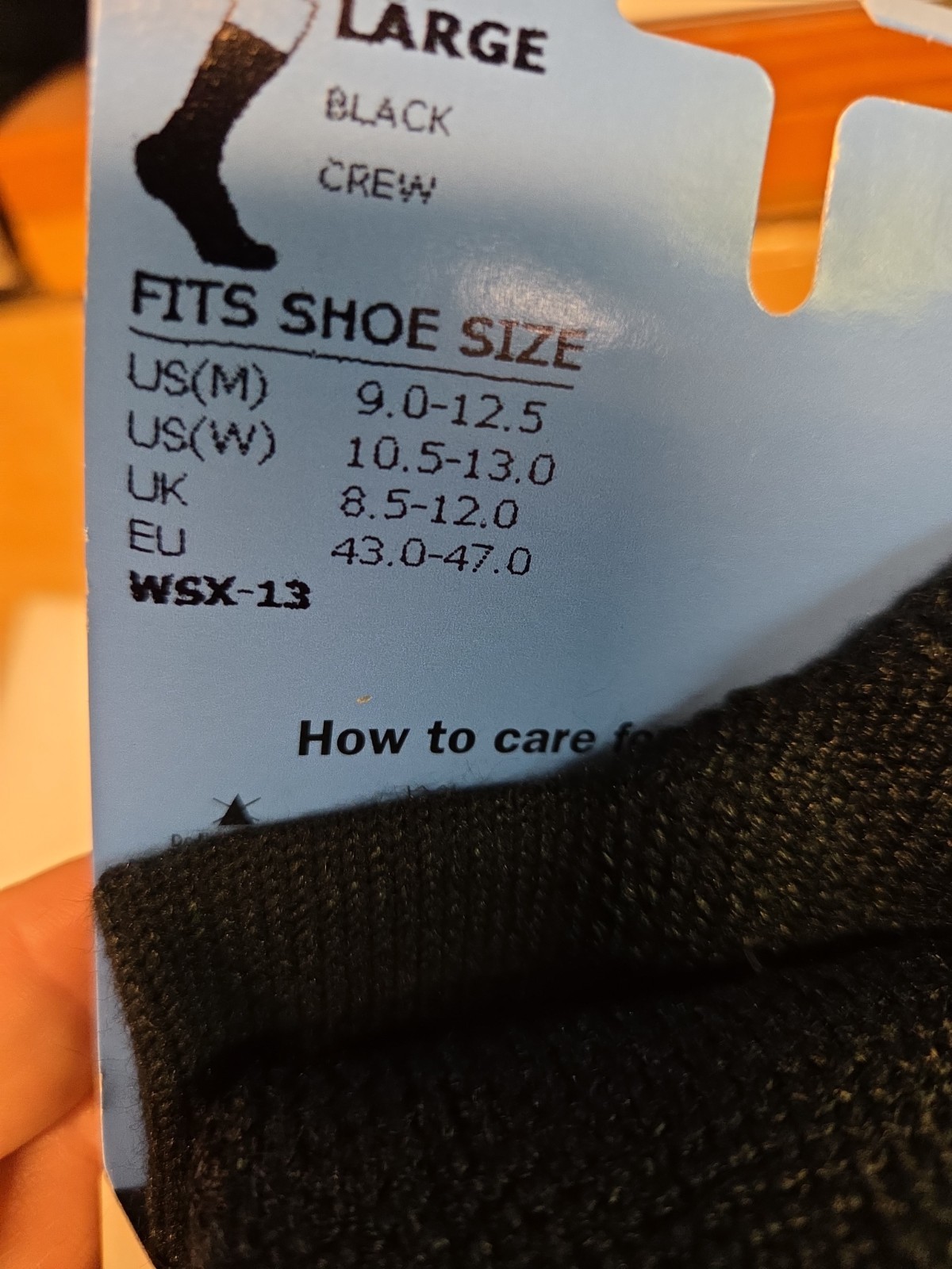 4 PR Thorlos Uniform Crew Unisex Moderate Cushion Black Socks Size 9-12.5 NIP B2