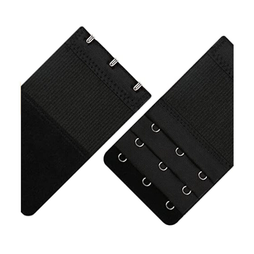 4Pcs Adjustable Bra Extender 2/3/4 Hooks with Elastic Underwear Strap Extension