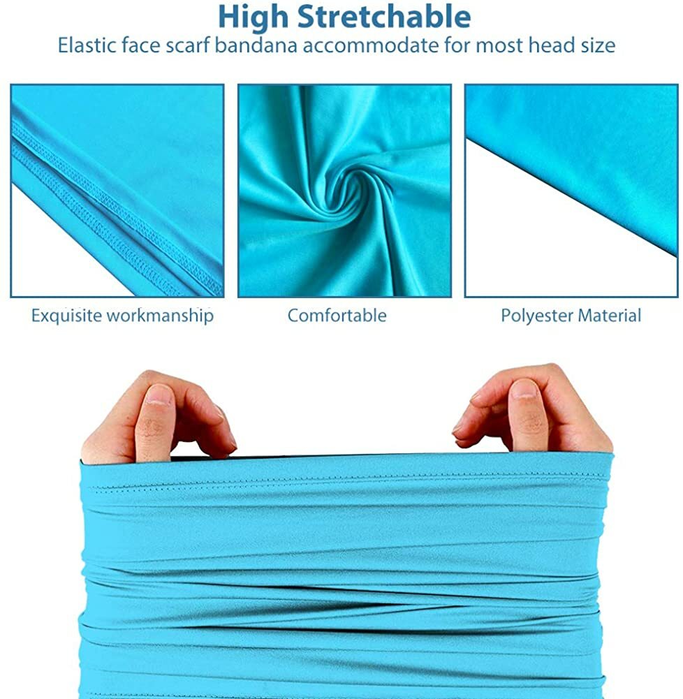 Summer Face Cover Scarf Balaclava Neck Gaiter Baclava Mask for Cycling Running