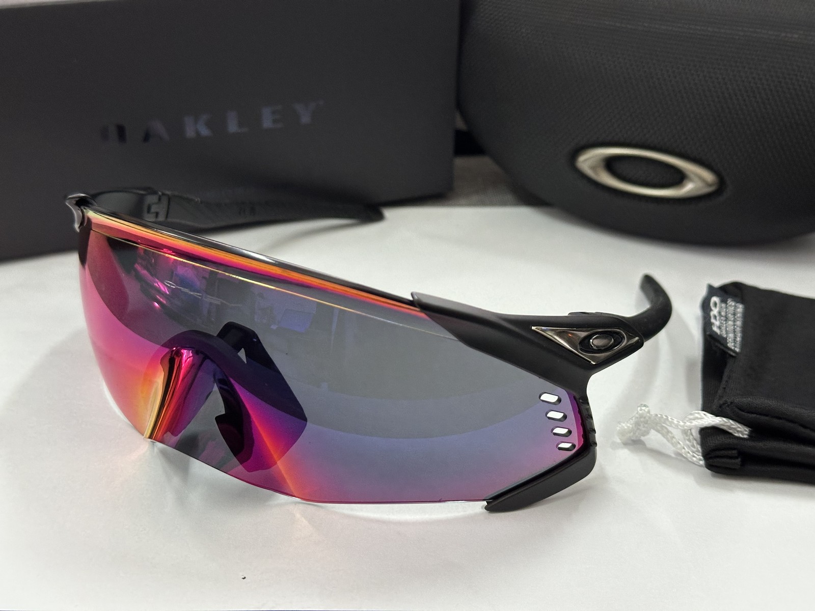 Oakley Sunglasses VELO Kato OO9501-0352 Matte Black W/ PRIZM Road Lens NEW