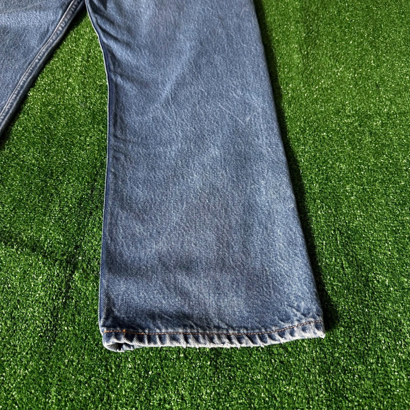 Vintage 2001 Levi’s 501XX Shrink To Fit STF Rigid Denim Jeans 36×30 Button Fly