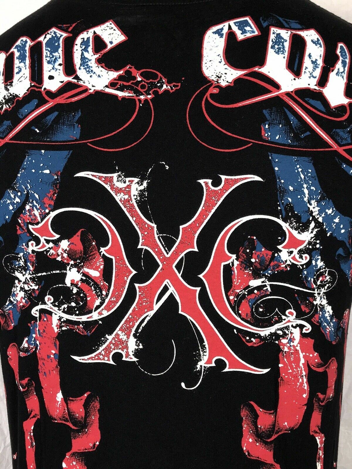 Xtreme Couture Affliction Men’s T-Shirt COUTURE PATRIOT Black Biker S-5XL
