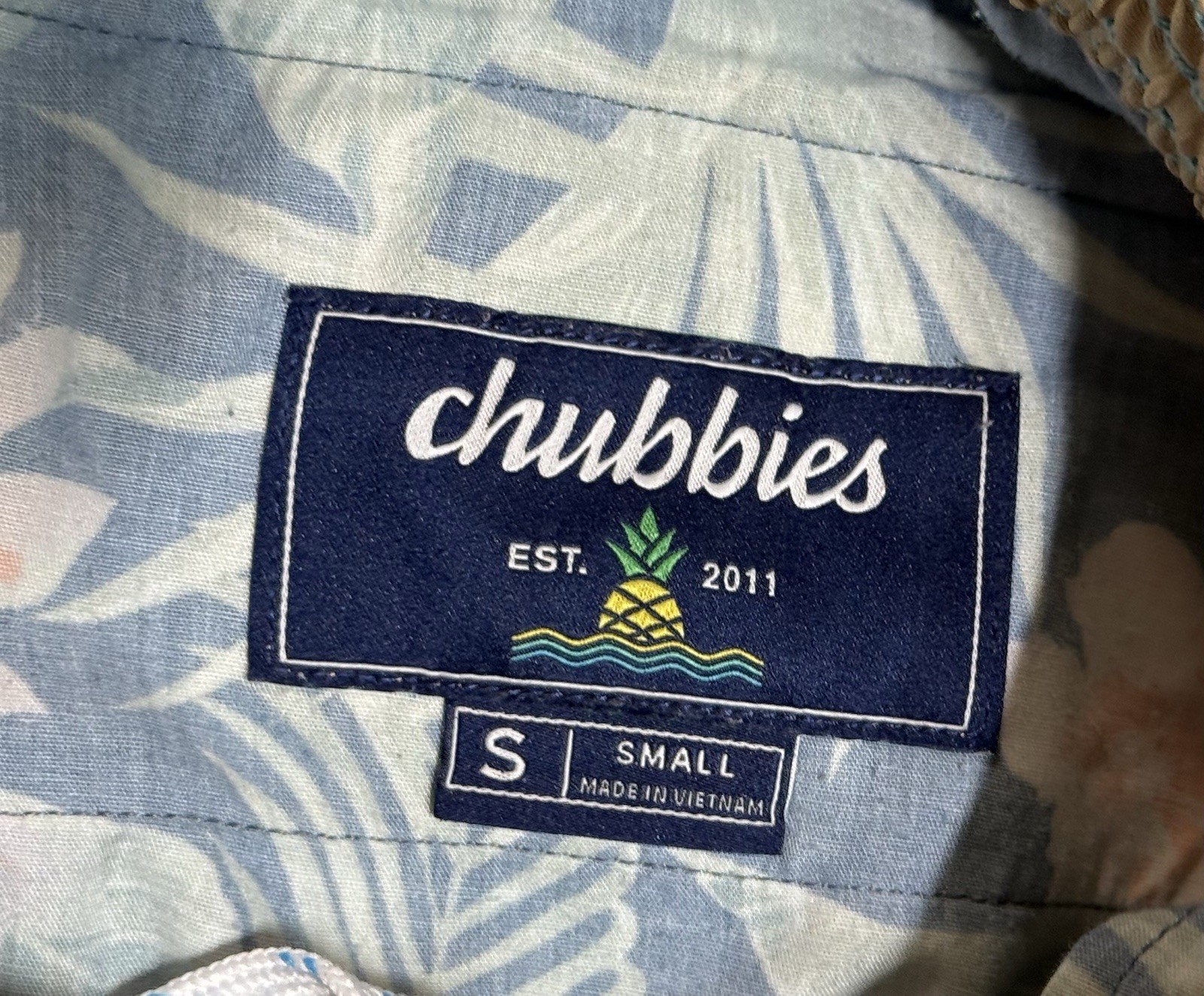 Chubbies Everywhere Performance Pants Men’s S Khaki Drawstrings Stretch Chino