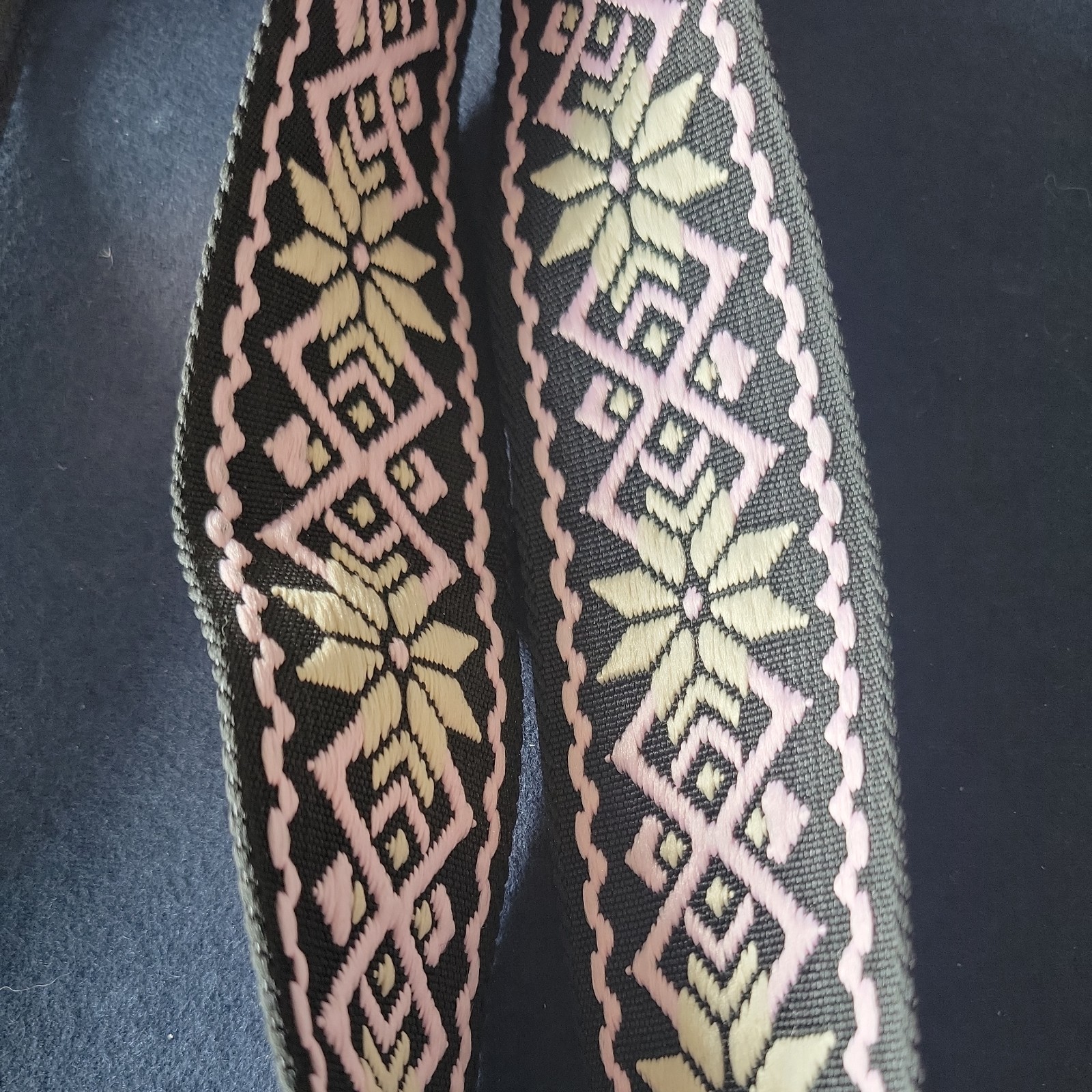Fashion Shoulder Strap Adjustable Replacement Pink/ Yellow/ Black 2in