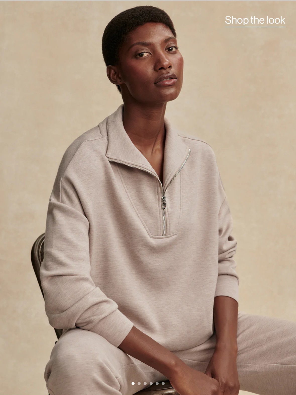 Varley Hawley Half-Zip Sweat – CHOOSE SIZE – CHOOSE COLOR – BRAND NEW