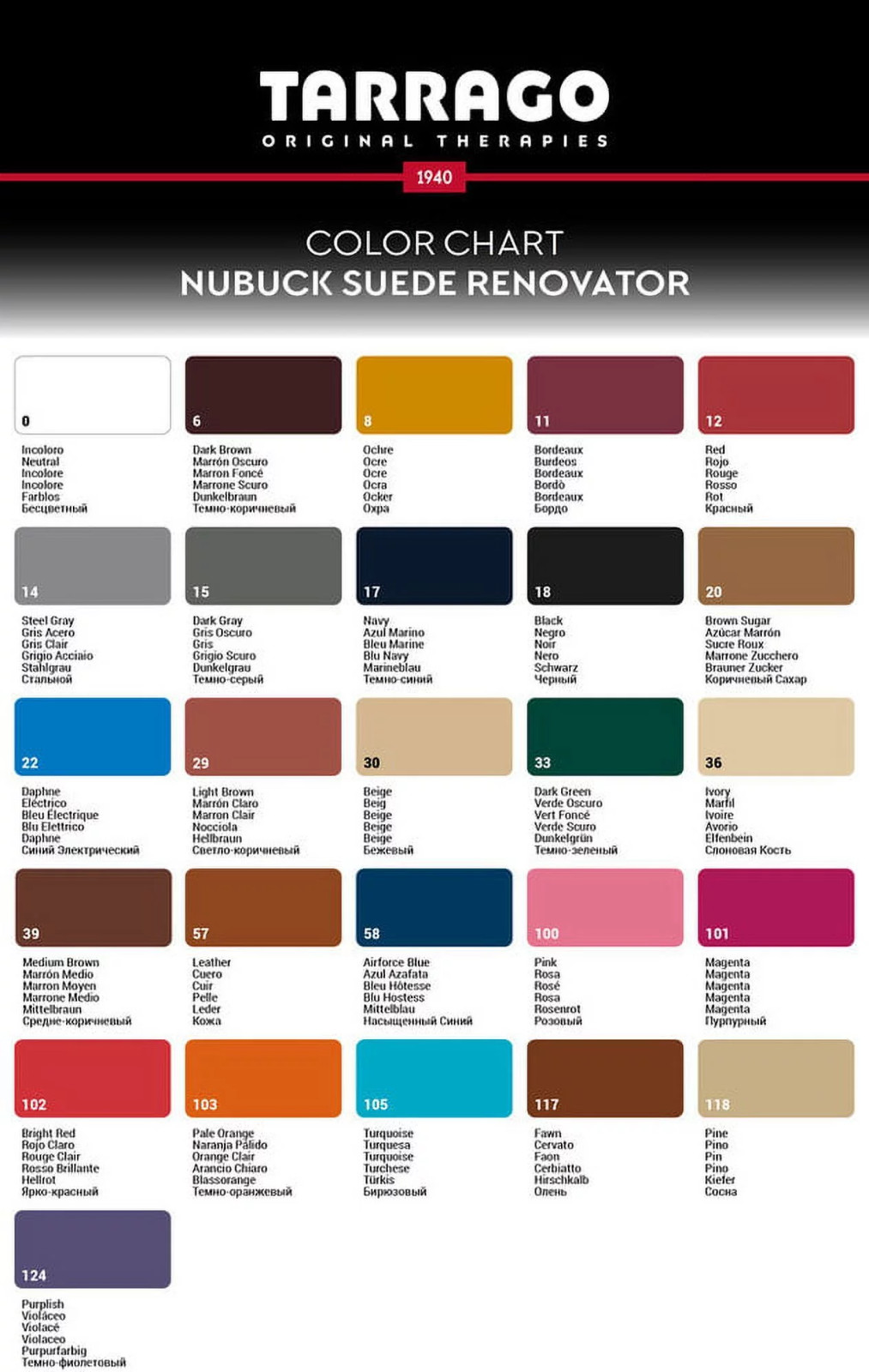 Tarrago Nubuck Suede Renovator Shoes Boots Jackets Heels – Pick Color – 6.49 Oz
