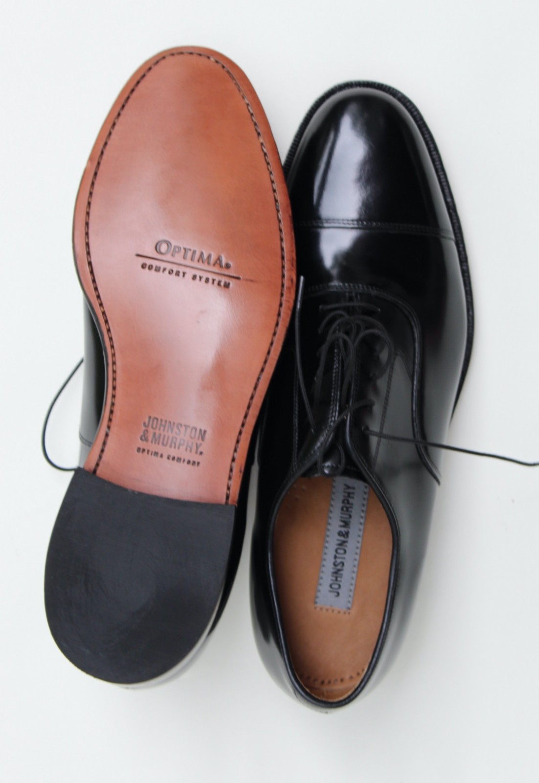 Johnston and Murphy Men’s Melton Oxford Size 10D, Never Worn, New, Other, Black