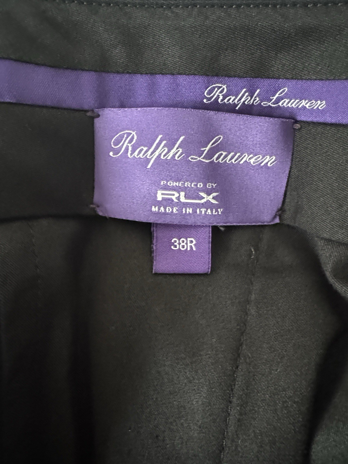 Ralph Lauren Purple Label Men’s Navy Suit Size 38R 100% Wool