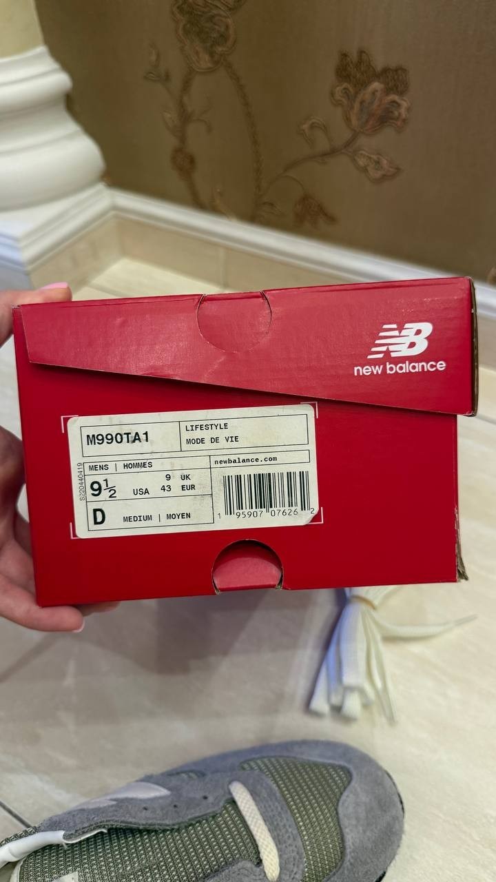 New Balance 990v1 Made In USA Marblehead Incense M990TA1 US9,5