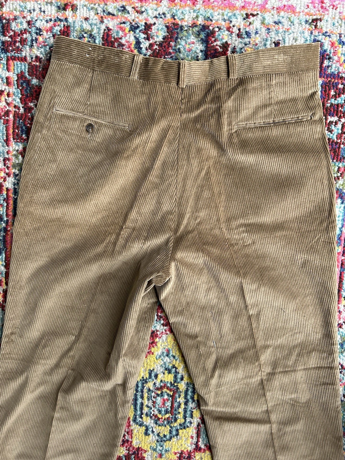Vintage Oarsman 80s/90s Jcrew Corduroy Pants Made In USA 36 Talon Zipper