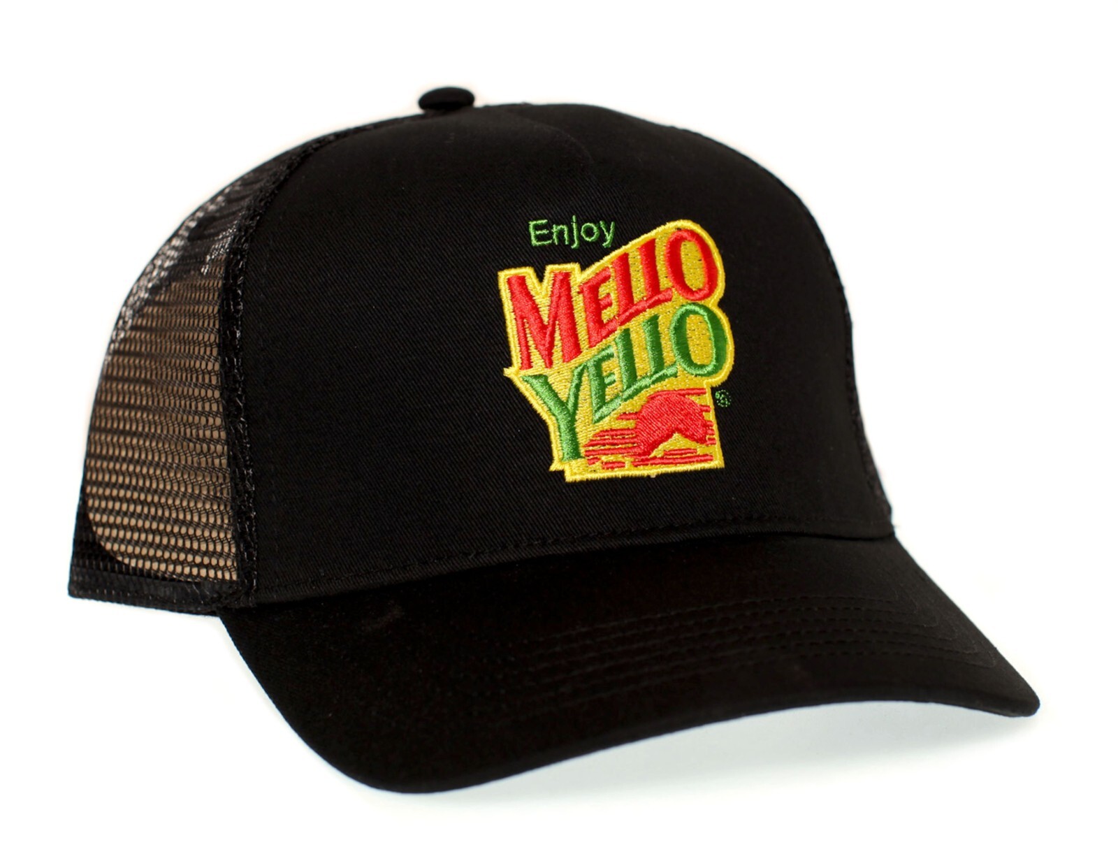 Mello Yello – Days of Thunder Movie Truckers Cap Adult Unisex Black