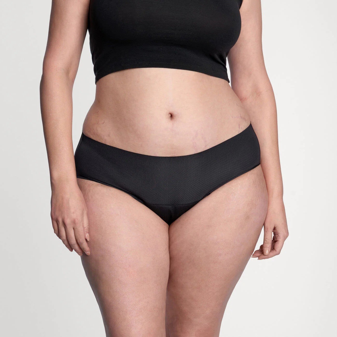 NEW Thinx Air 4-PACK Black Hiphugger Period Panties Underwear 3XL Moderate