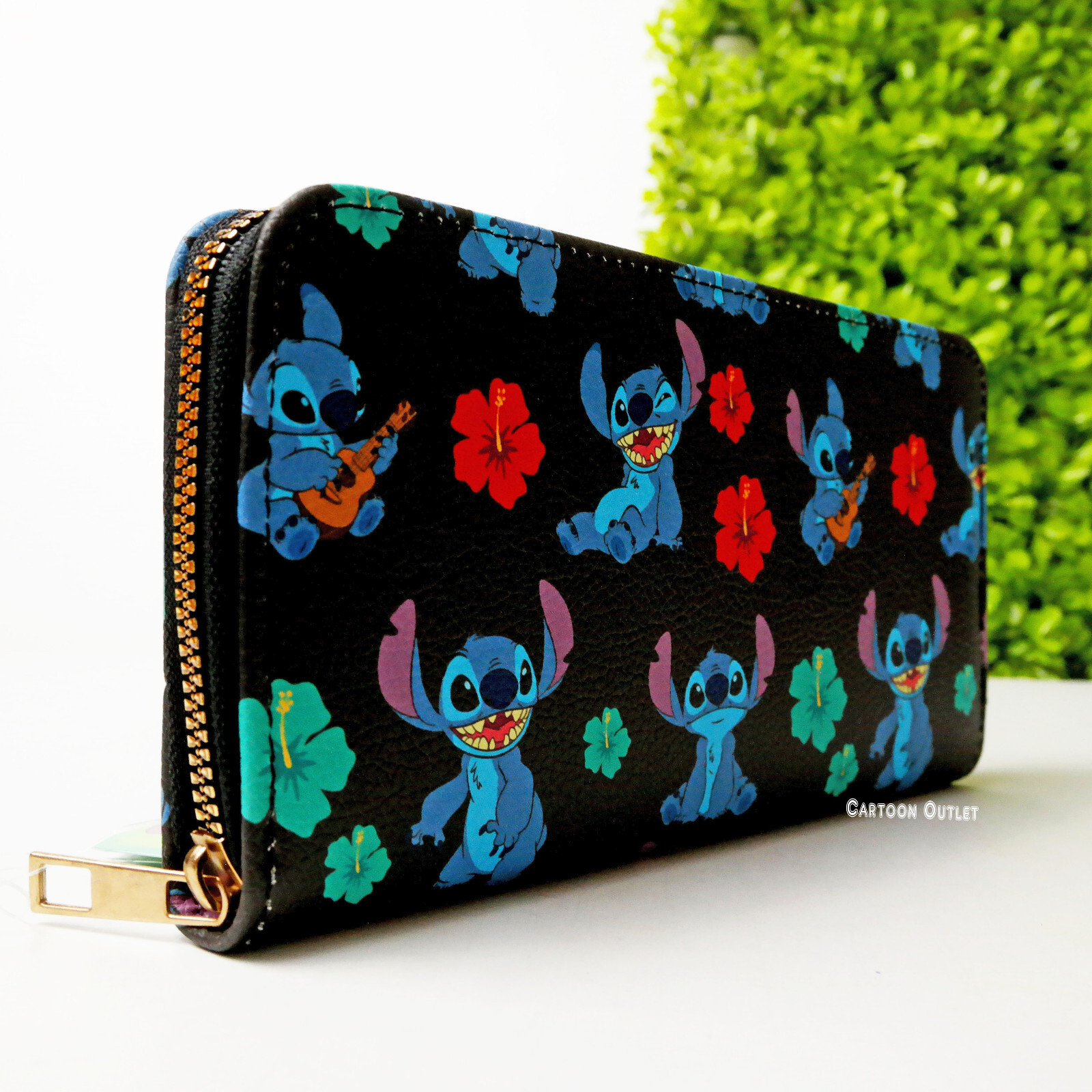 Disney Lilo & Stitch Zip Around Wallet 8″ x 4″