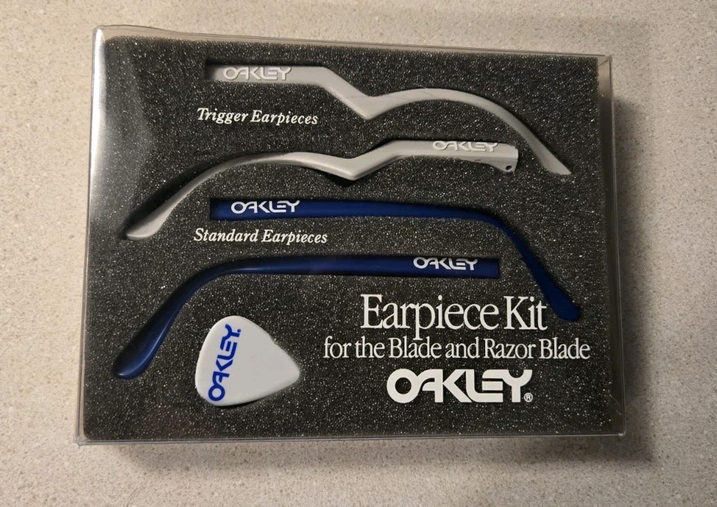 Vintage Original Oakley Blades/Razor Blades Ear Piece Replacement Kit-80’s Parts