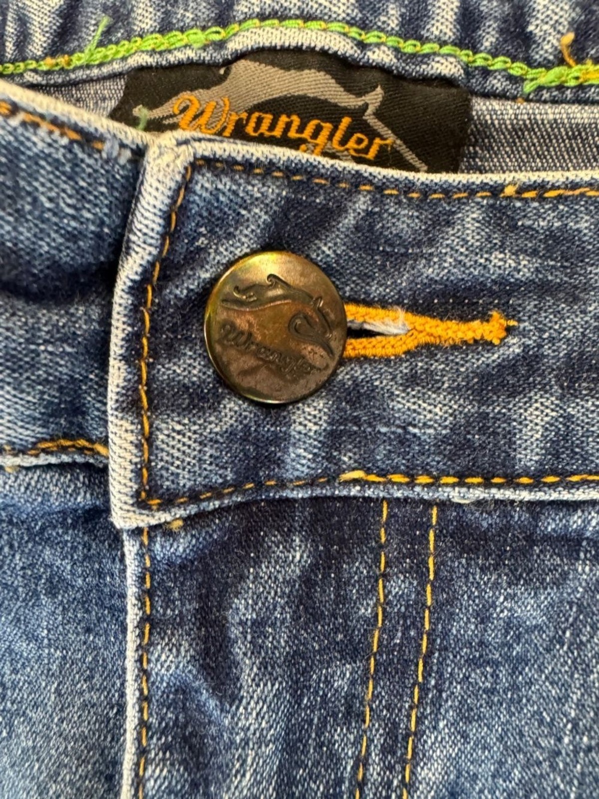 Wrangler Vintage Straight Leg Jeans Size 5/6 x 32